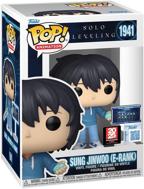 Sung Jinwoo (E-rank) #1941 Anime Expo Solo Leveling Funko Pop in original box