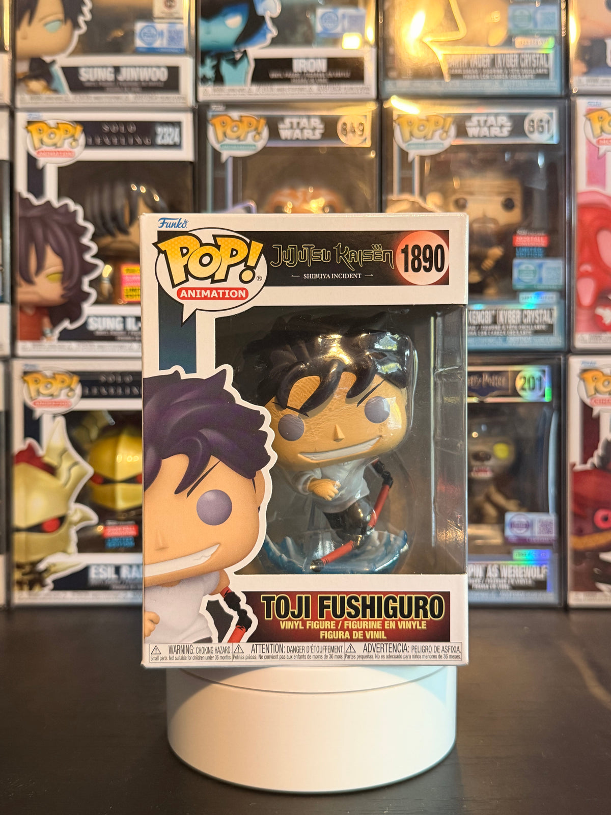 Toji Fushiguro #1890 Special Edition JJK Funko Pop *DAMAGE