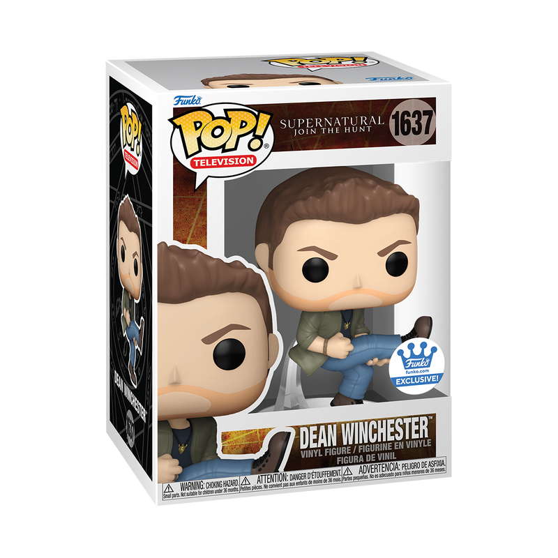 Dean Winchester #1637 Supernatural Funko Shop Exclusive Pop in original box