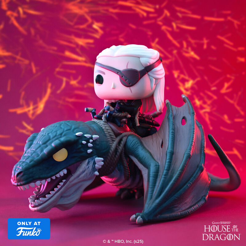 Aemond Targaryen with Vhagar #136 Funko Pop