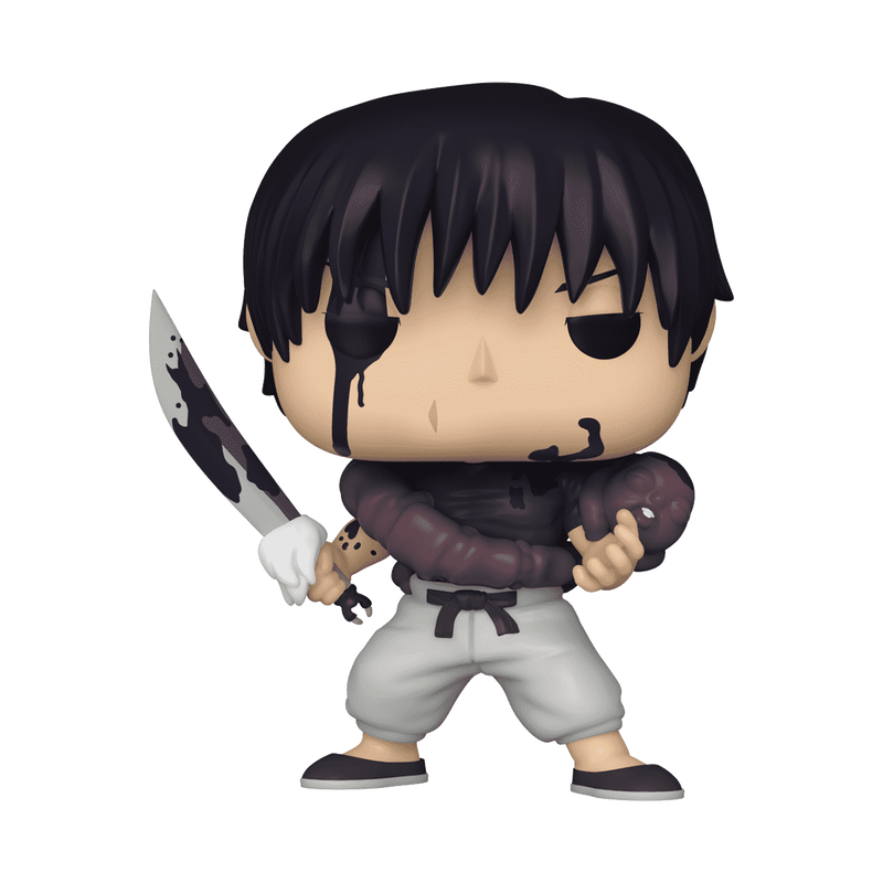 Toji Fushiguro #1889 GITD Chase Funko Pop, figure view, pre-order