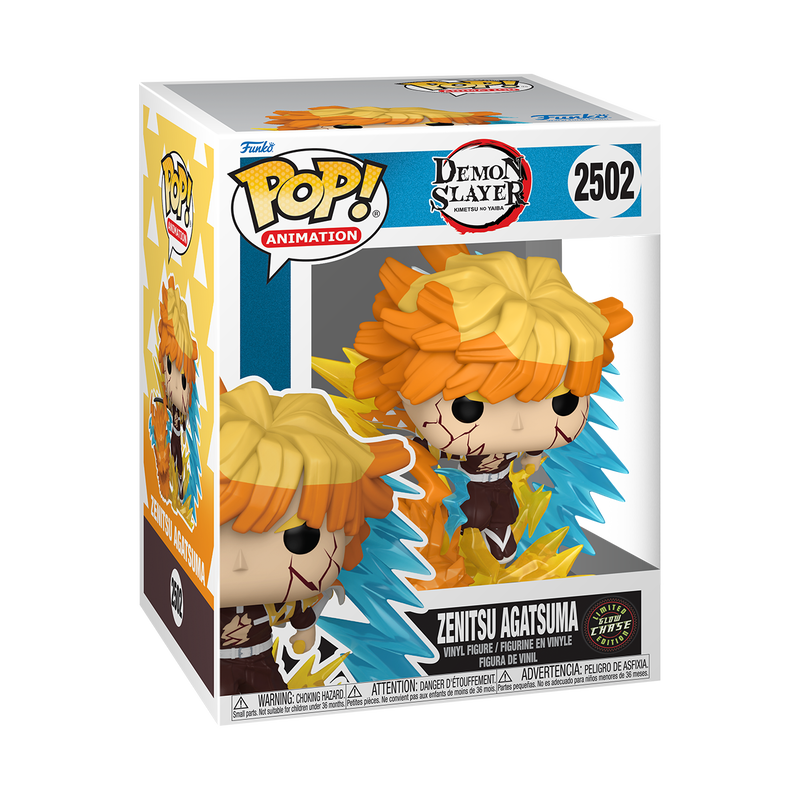Zenitsu Agatsuma #2502 GITD Chase Funko Pop