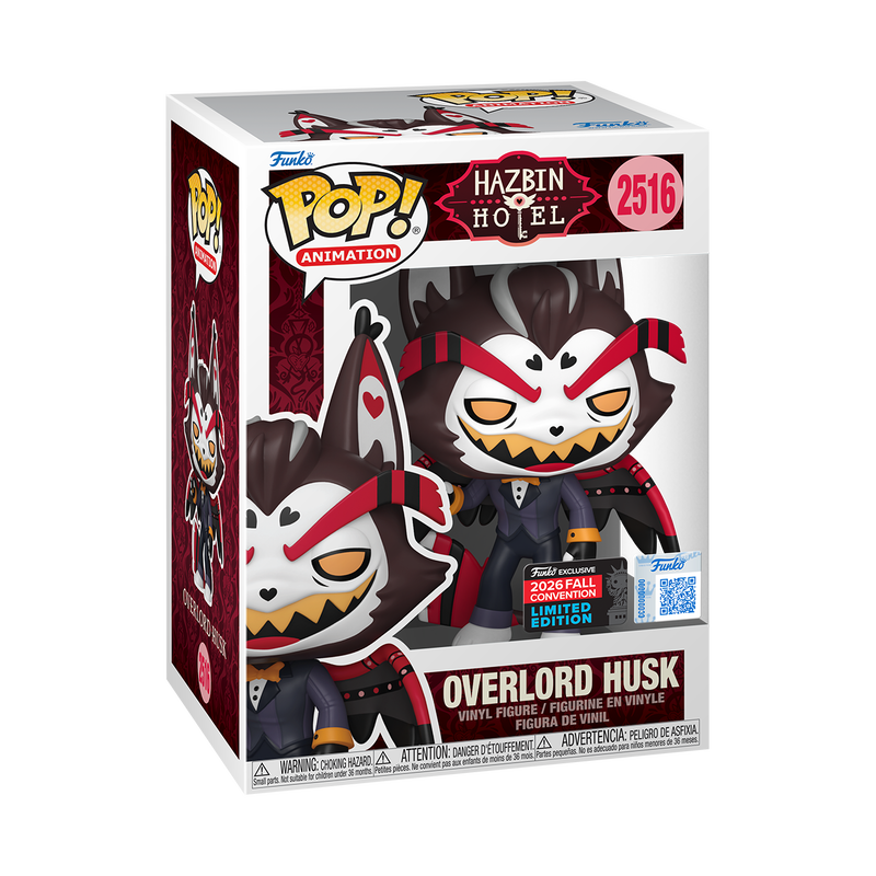 Overlord Husk #2516 NYCC 2026 Hazbin Hotel Funko Pop in original box