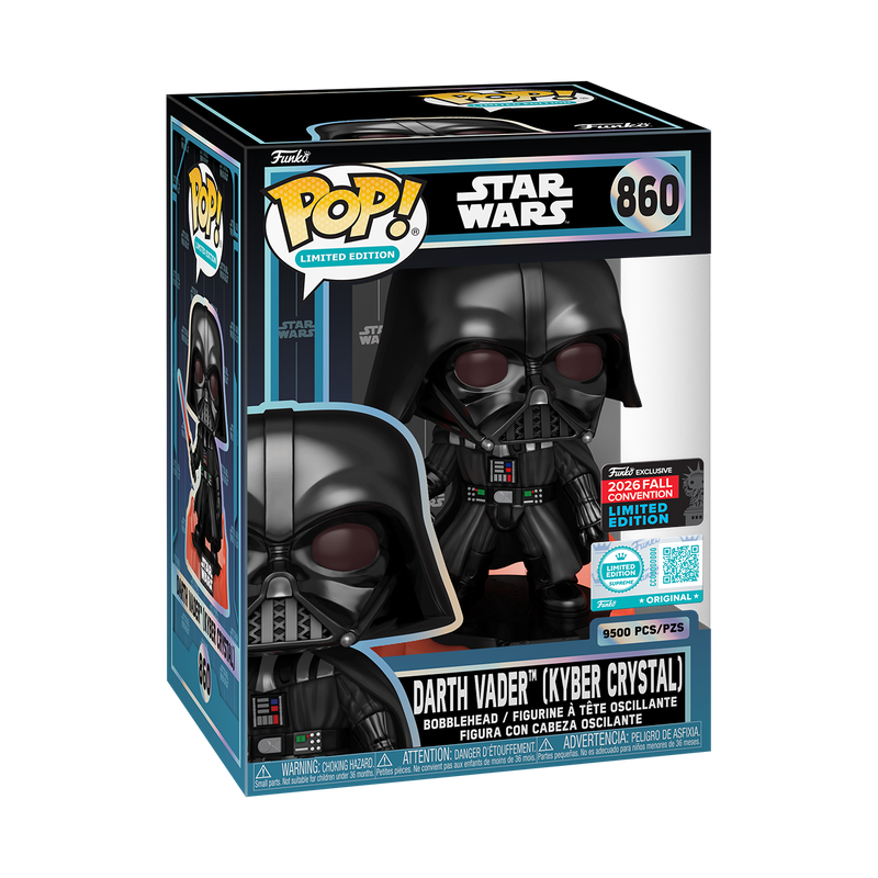 Darth Vader #860 NYCC 2026 Star Wars Funko Pop in original box