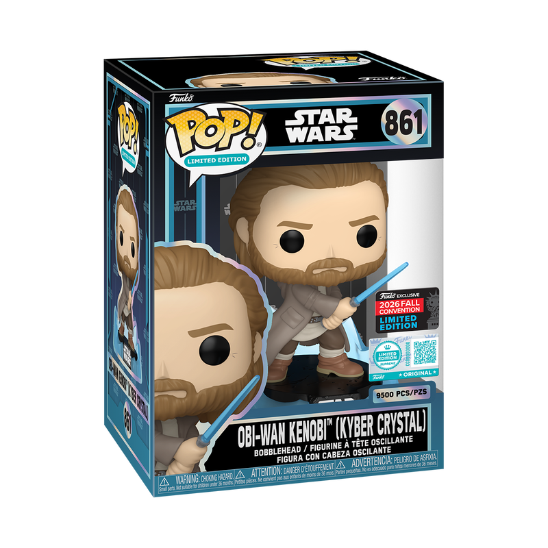 Obi-Wan Kenobi #861 NYCC 2026 Star Wars Funko Pop in original box