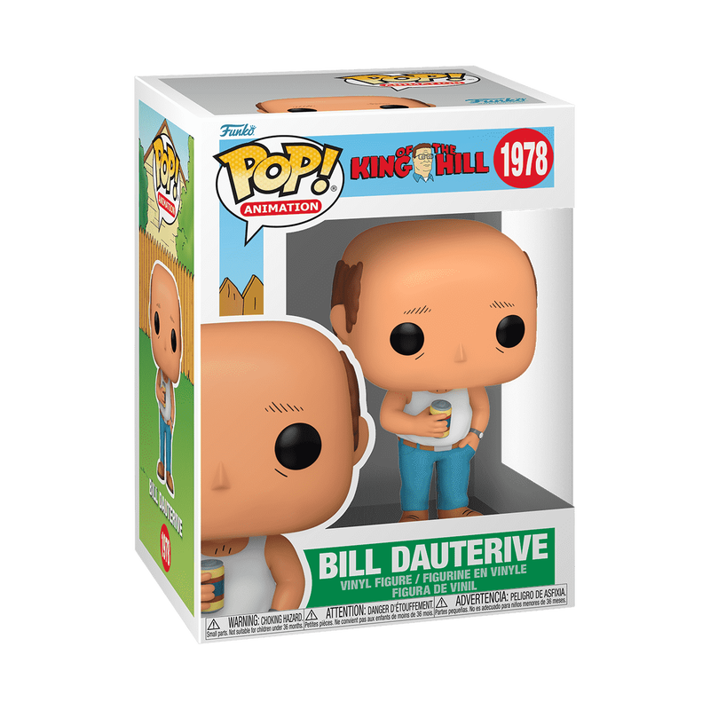 Bill Dauterive #1978 King of the Hill Funko Pop in original box
