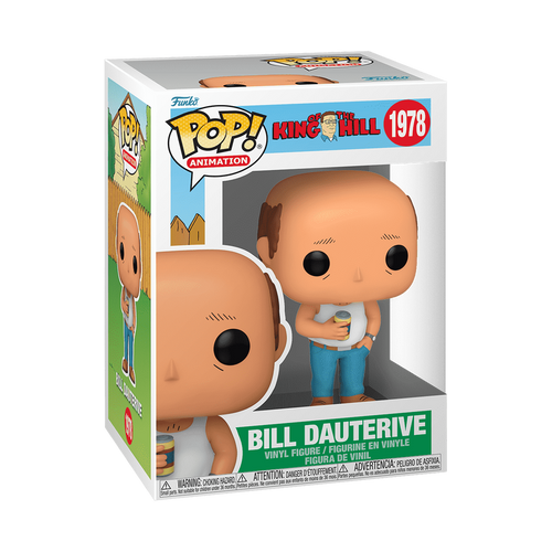 Bill Dauterive #1978 King of the Hill Funko Pop in original box