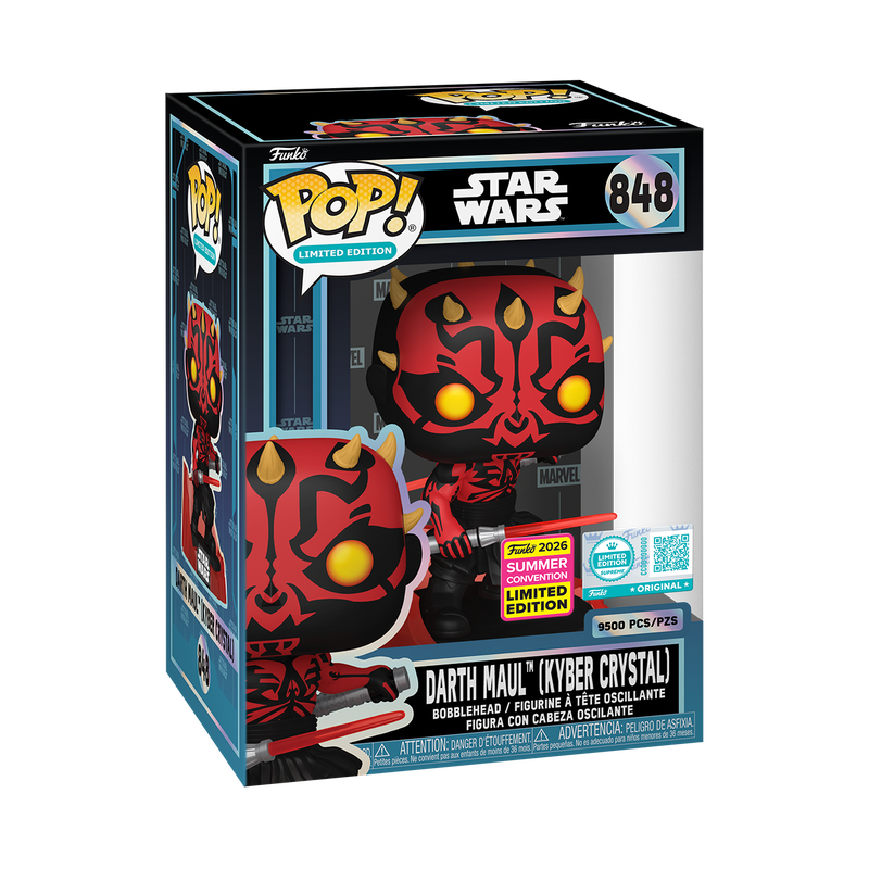 Darth Maul #848 SDCC 26 Star Wars Funko Pop in original box