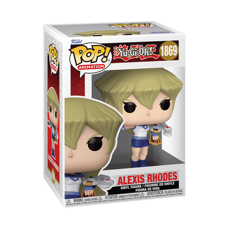 Alexis Rhodes #1869 Yu-Gi-Oh Funko Pop in original box