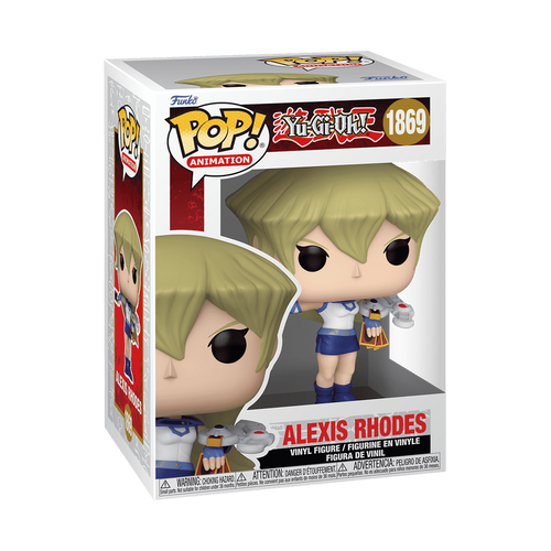 Alexis Rhodes #1869 Yu-Gi-Oh Funko Pop in original box