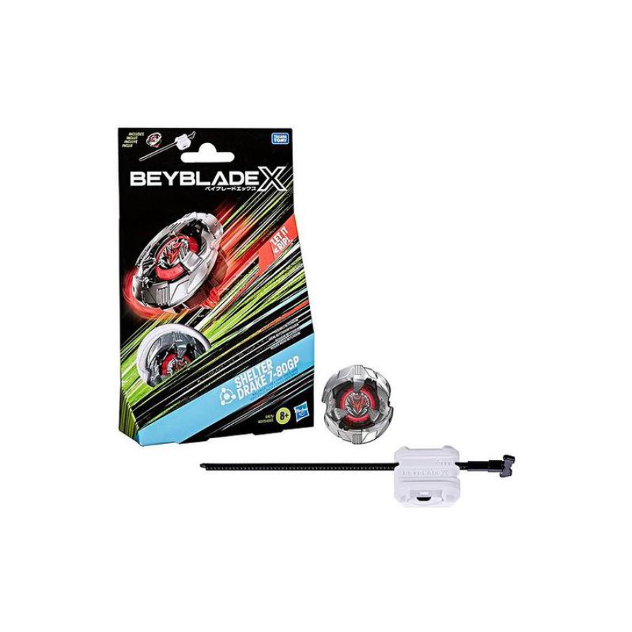 BeybladeX Shelter Drake 7-80GP spinning top toy