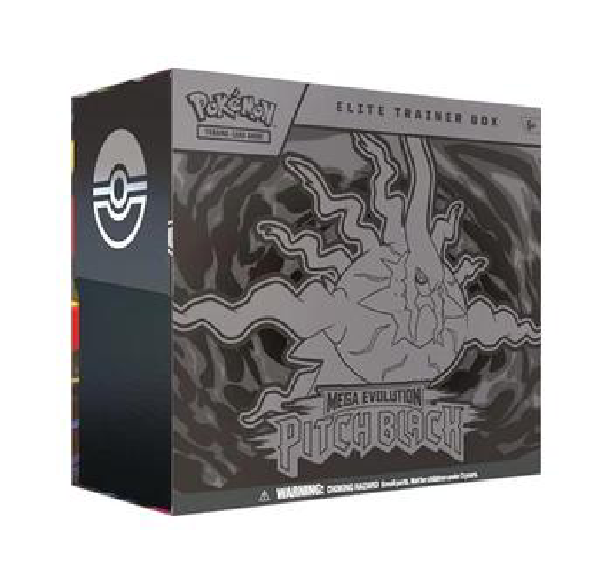 Pokemon TCG Mega Evolution Pitch Black Elite Trainer Box