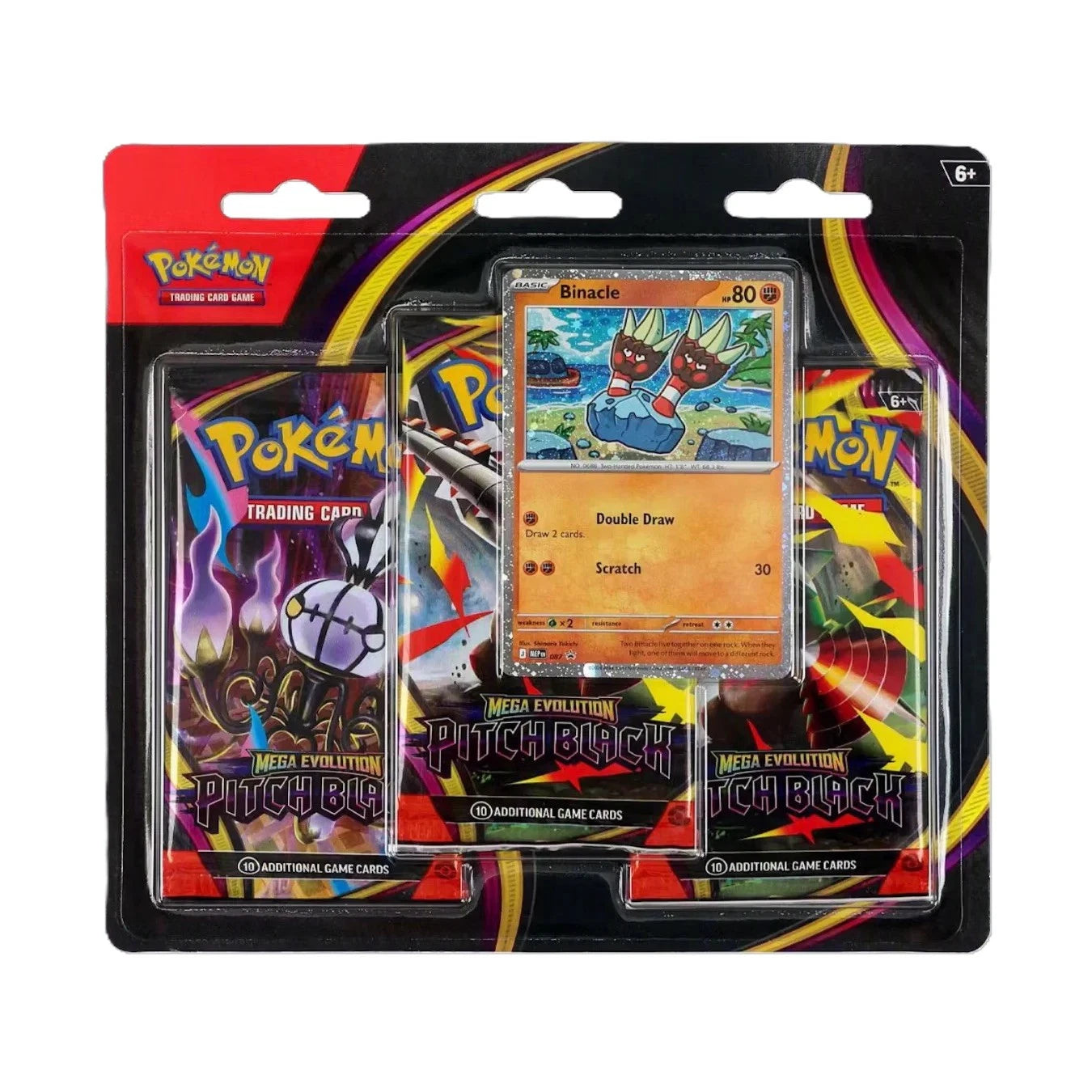 Pokemon TCG Pitch Black Triple Pack Blister