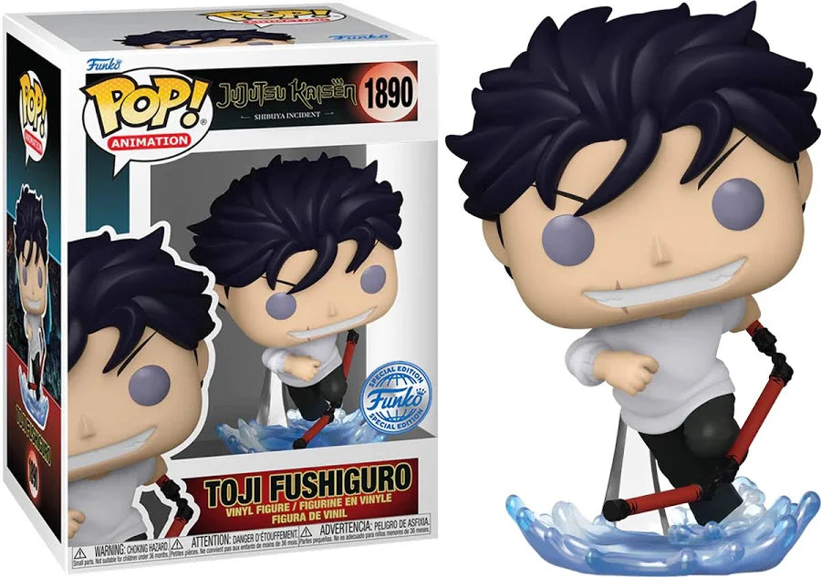Toji Fushiguro #1890 Special Edition Jujutsu Kaisen Funko Pop in original box